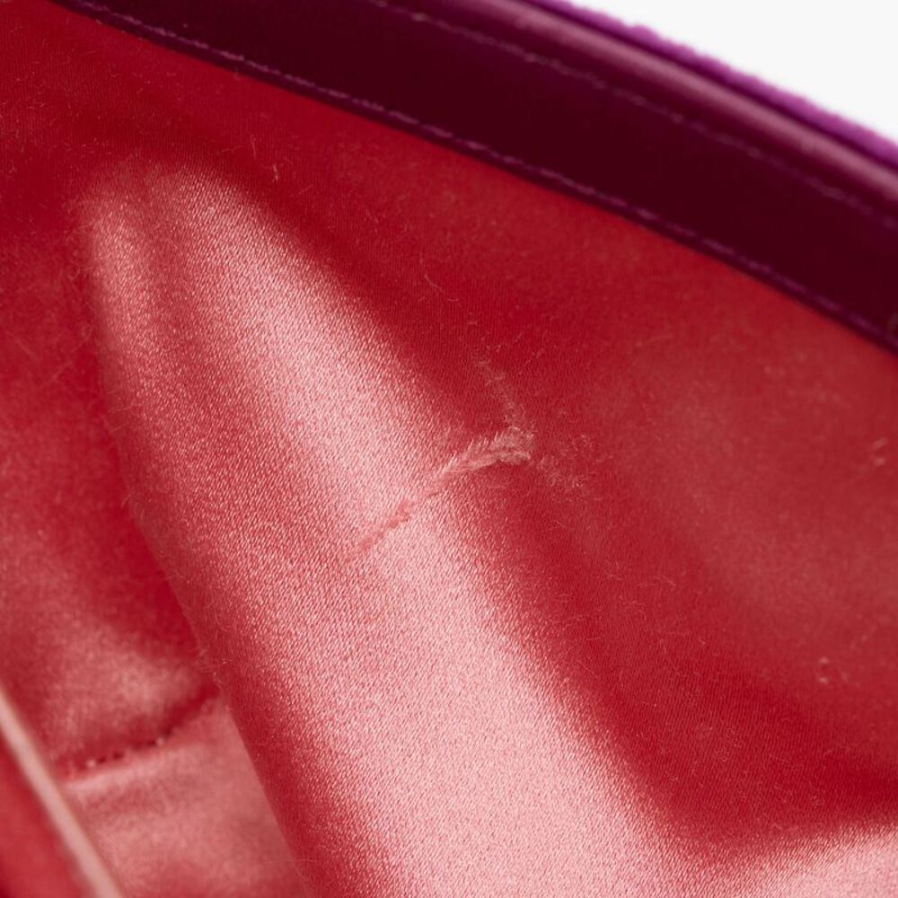 Gucci Matelasse Velvet GG Marmont Mini Flap  Bag - Picture 10 of 15